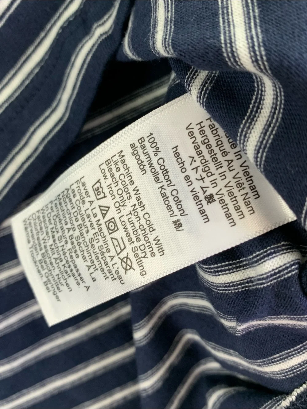 J.Crew women's XL New Vintage Jersey Relaxed V-Neck T-shirt short sleeve navy